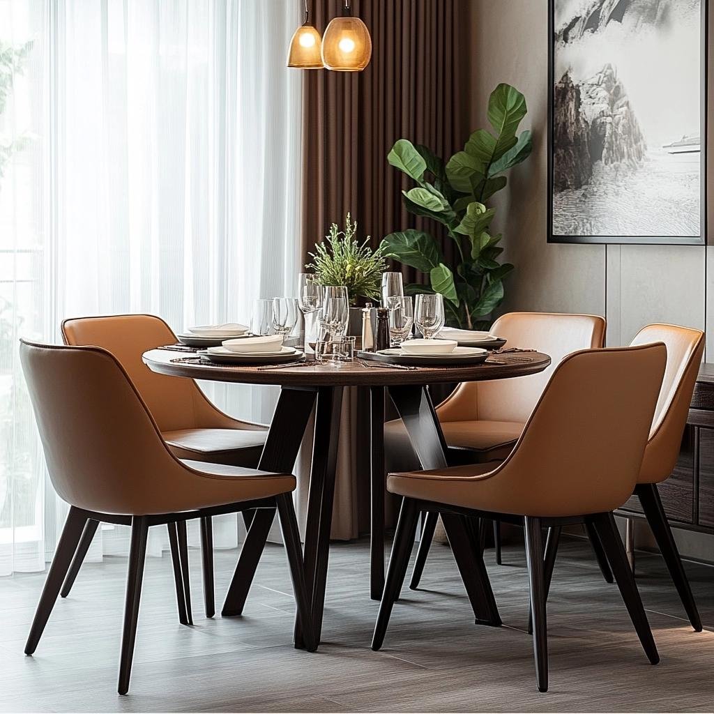 5 Mesas de Jantar de 4 Lugares para Apartamentos Pequenos