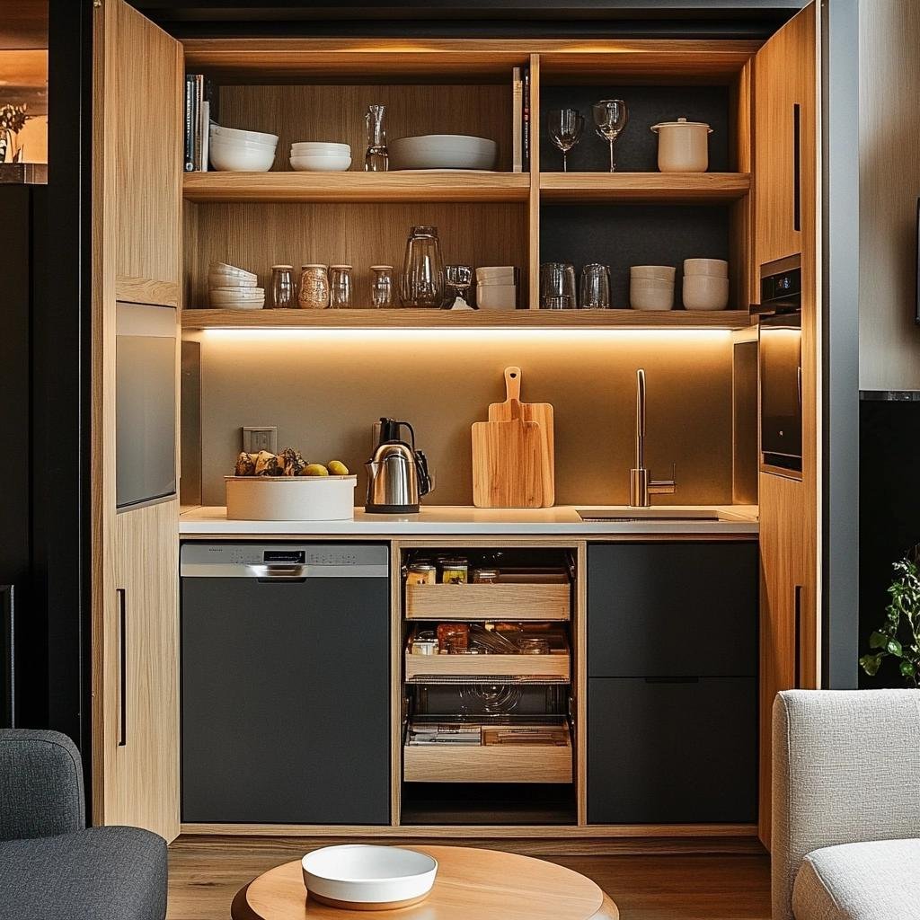 5 Móveis Planejados para Cozinhas Pequenas