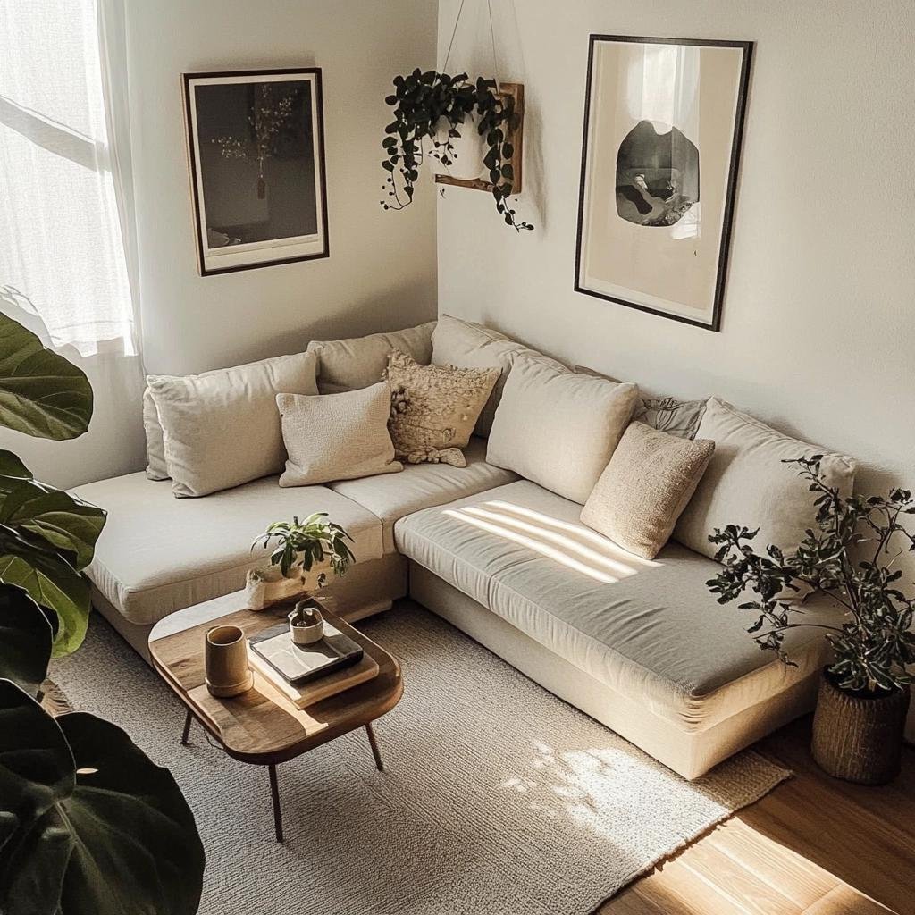 5 Sofás de Canto Pequenos para Salas Compactas
