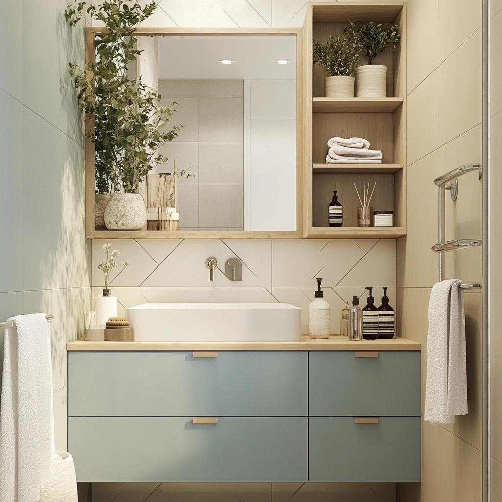 5 Soluções de Nichos para Banheiros Pequenos