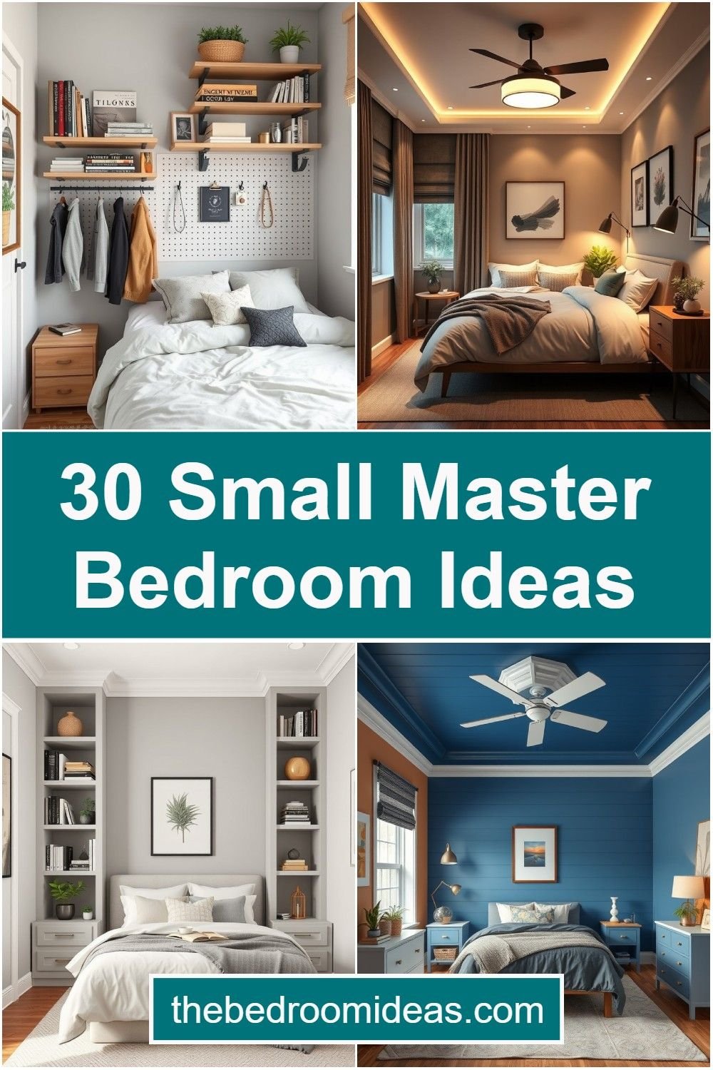 As 5 Melhores Dicas para Decorar Quarto de Casal Pequeno com Estilo e Funcionalidade 7 5 Ideias para Decorar Quarto de Casal Pequeno com Funcionalidade