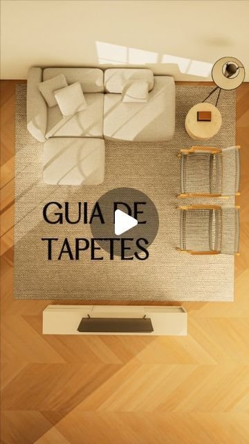 As 5 Melhores Dicas para Ampliar Salas Pequenas com Tapetes 3 5 Dicas para Ampliar Visualmente Salas Pequenas com Tapetes