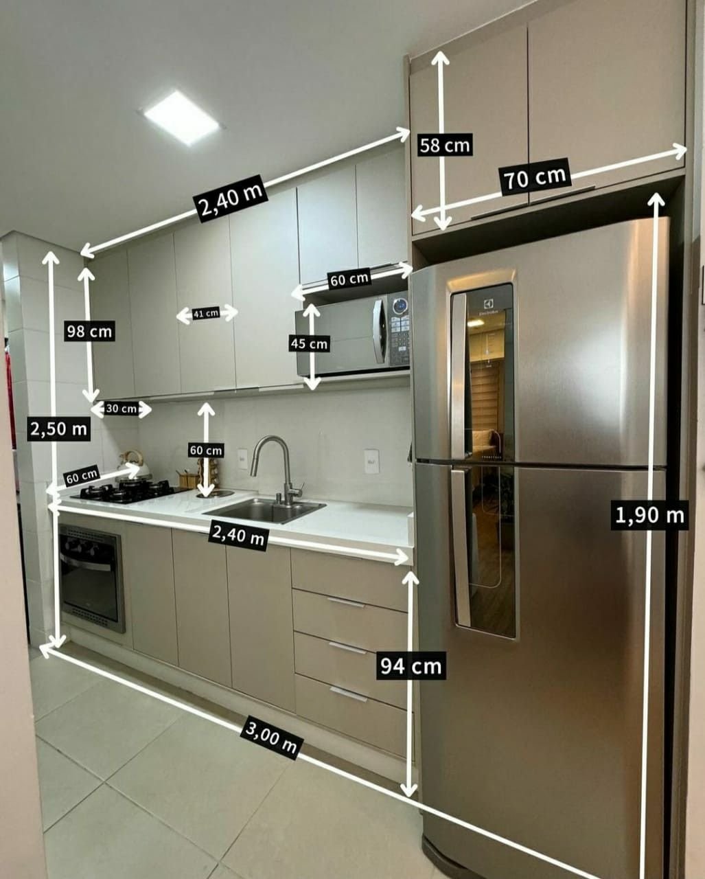 As 5 Melhores Soluções de Móveis Planejados para Cozinhas Pequenas 7 5 Soluções de Móveis Planejados para Cozinhas Pequenas