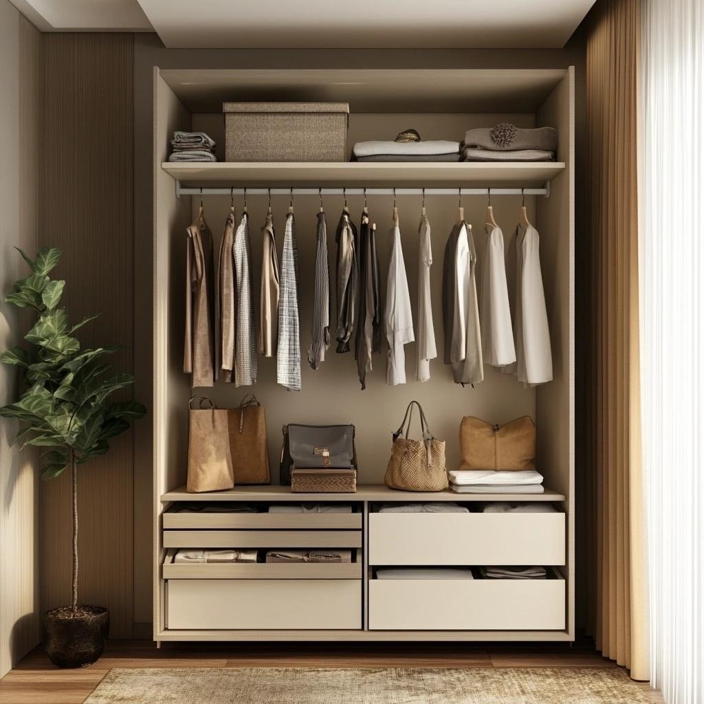 7 Vantagens do Closet Modulado para Espaços Pequenos