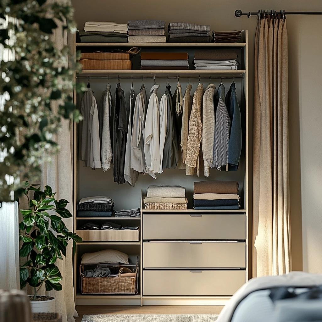 7 Vantagens do Closet Modulado para Espaços Pequenos