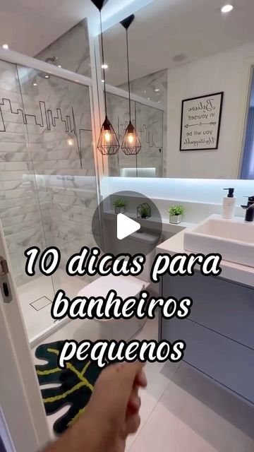 7 Inovações para Decorar Banheiros Pequenos 8 5 Ideias de Decoração para Banheiros Pequenos