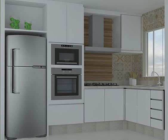 5 Dicas Essenciais para Transformar sua Cozinha Pequena com Armários Planejados 5 Armário Planejado: 5 Dicas para Cozinhas Pequenas
