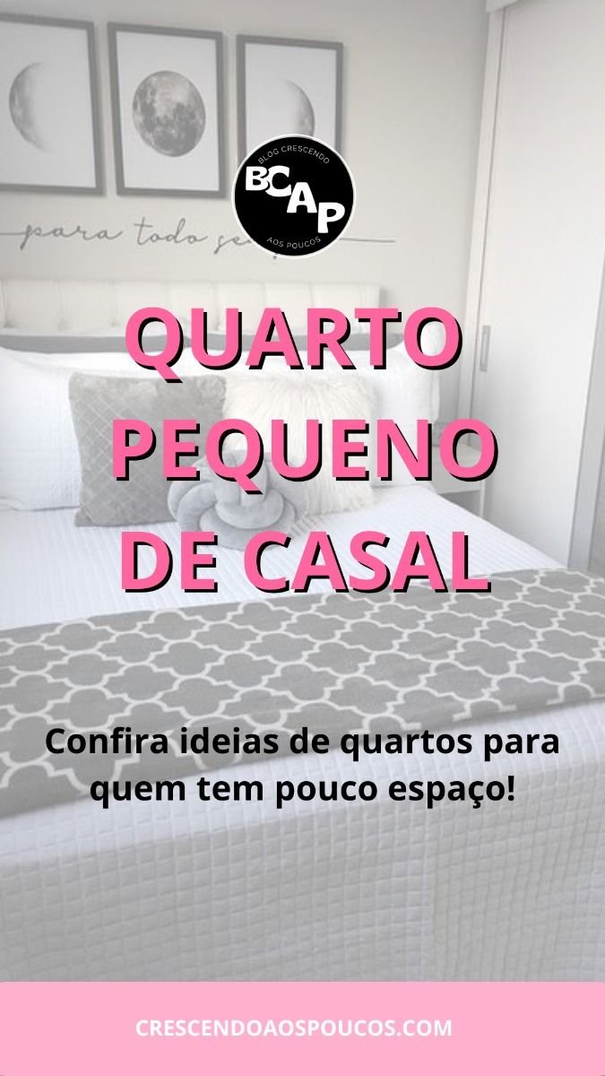 As 5 Melhores Dicas para Decorar Quarto de Casal Pequeno com Estilo e Funcionalidade 3 5 Ideias para Decorar Quarto de Casal Pequeno com Funcionalidade