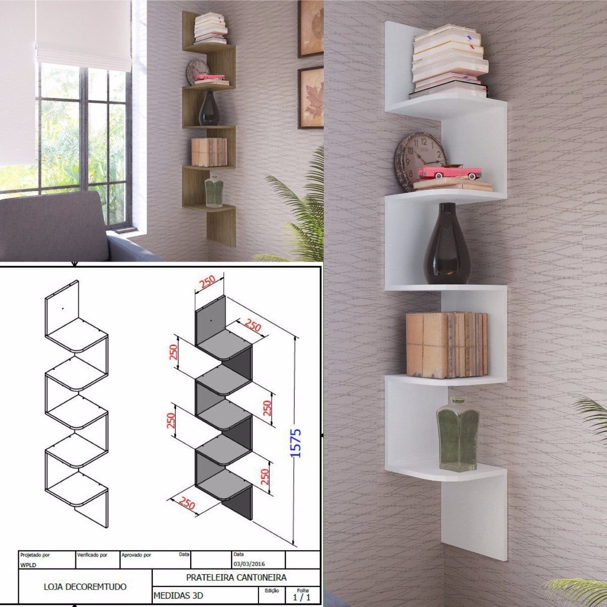 5 Soluções de Nichos de Parede para Espaços Pequenos
