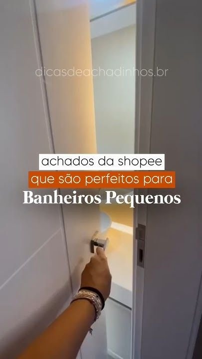 7 Inovações para Decorar Banheiros Pequenos 2 5 Ideias de Decoração para Banheiros Pequenos