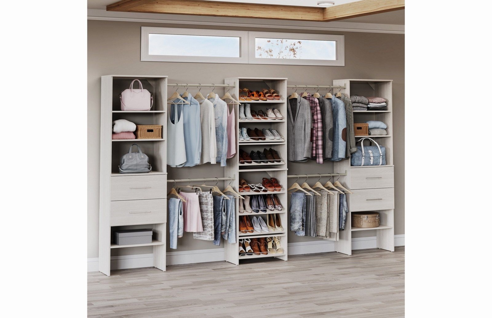 7 Vantagens do Closet Modulado para Espaços Pequenos