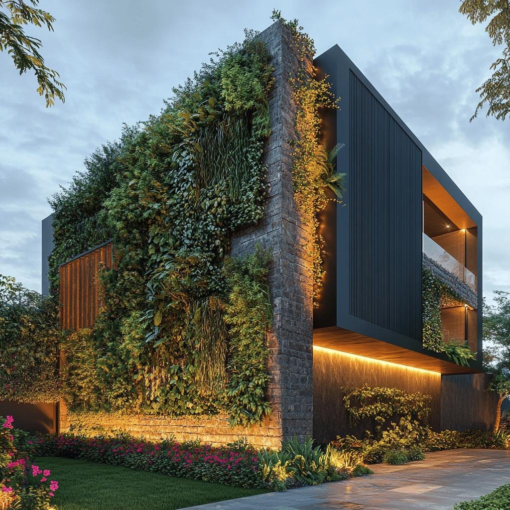 5 Ideias Funcionais de Fachada de Muro de Casas