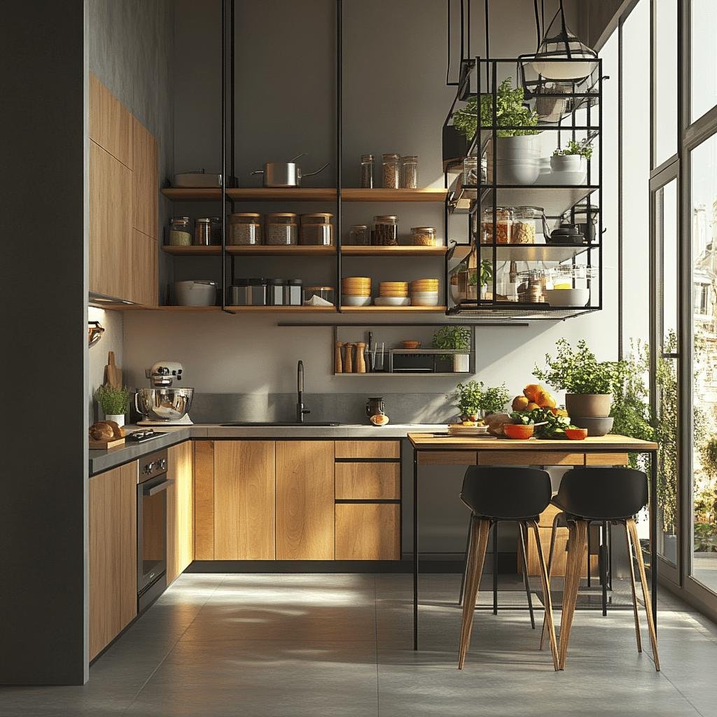 As 5 Melhores Ideias de Cozinha Americana para Espaços Pequenos 6 5 Ideias de Cozinha Americana Integrada para Espaços Pequenos