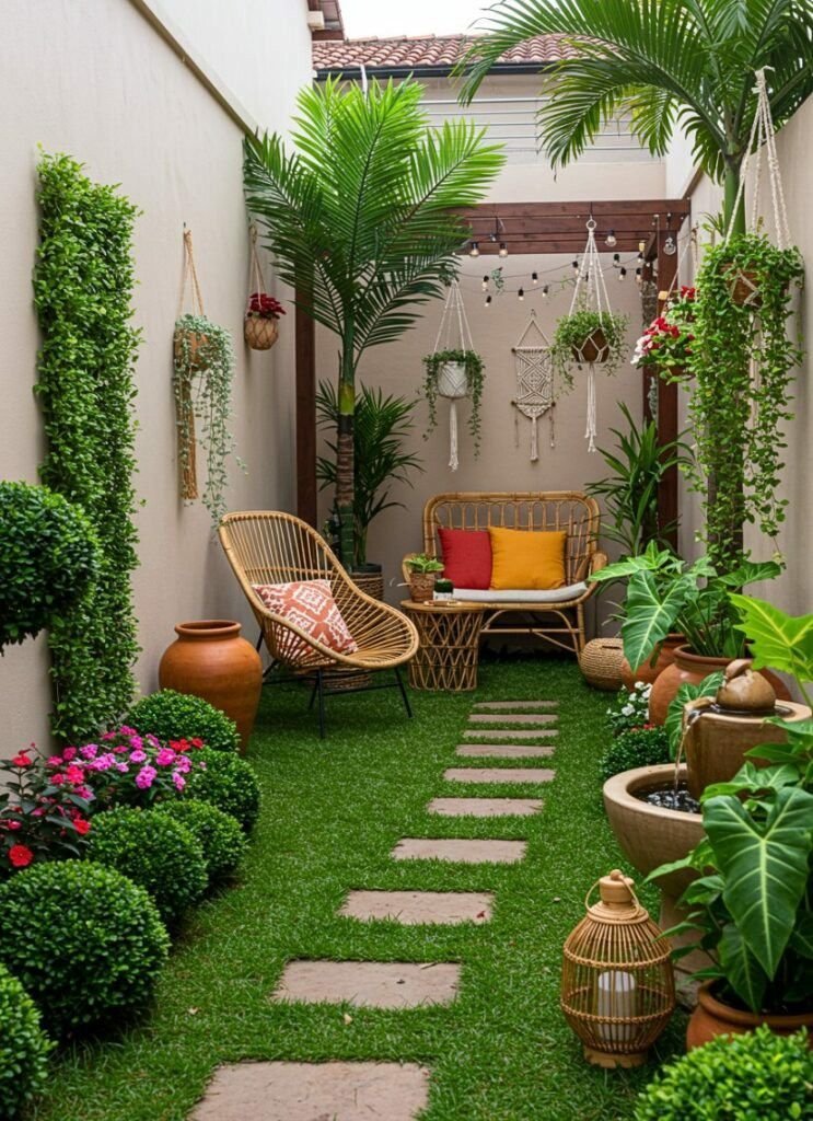 7 Vantagens de Decorar um Quintal Pequeno