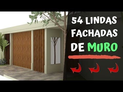 5 Ideias Funcionais de Fachada de Muro de Casas