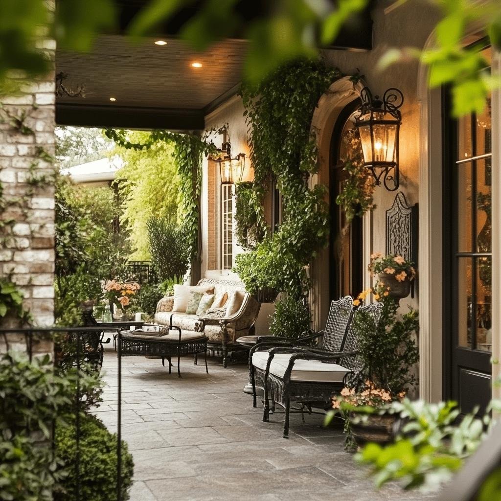 5 Tendências Incríveis para Decorar sua Varanda de Entrada 3 5 Maneiras Elegantes de Decorar sua Varanda de Entrada