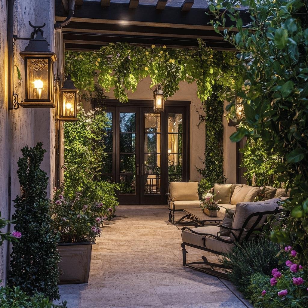 5 Tendências Incríveis para Decorar sua Varanda de Entrada 6 5 Maneiras Elegantes de Decorar sua Varanda de Entrada
