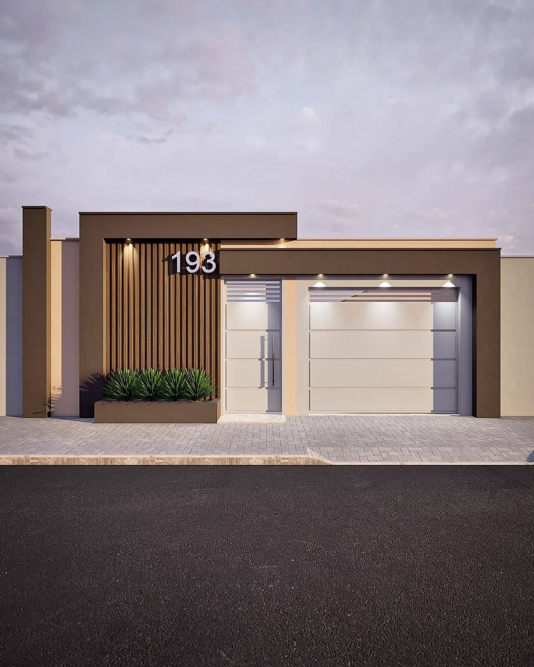 7 Estilos de Muros para Modernizar sua Casa 4 3 Muros de Casas Modernas para um Visual Sofisticado