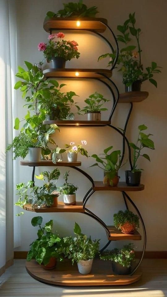 7 Ideias Criativas de Decoração com Plantas para Espaços Compactos 4 3 Decorações Internas com Plantas para Ambientes Pequenos